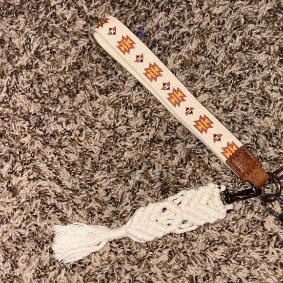 Brown and Cream Key & Card Holder Set - Picture 6 of 7